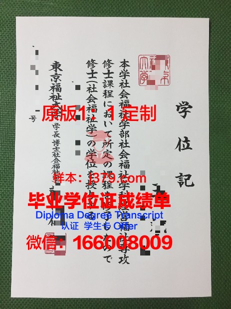 日本设计福祉专门学校成绩单——探索福祉设计领域的摇篮