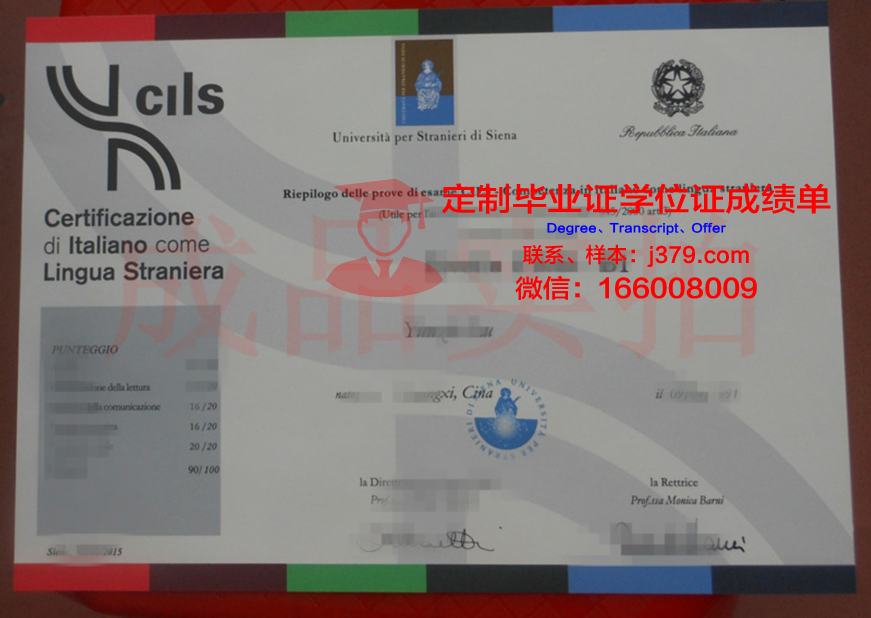 锡耶纳外国人大学研究生毕业证(锡耶纳外国人大学研究生毕业证书)