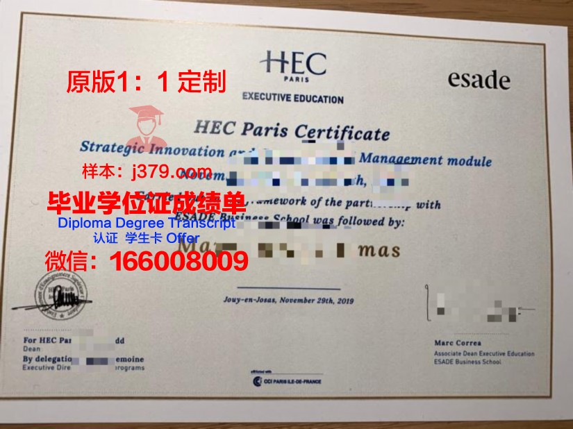 维莱尔国际商学院硕士毕业证(法国维莱尔商学院)