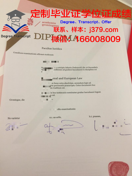 格罗宁根大学毕业证书模板(格罗宁根大学毕业率)