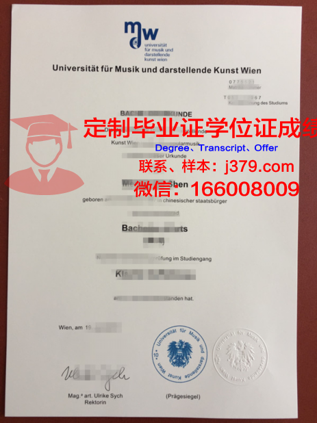 维也纳模都尔大学毕业证长什么样(维也纳学院落榜生)