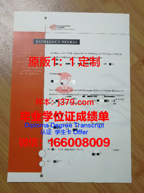 格罗宁根汉斯大学毕业证学位文凭学历Diploma