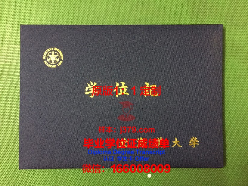 日本北海道大学毕业证模板(北海道大学学生证)