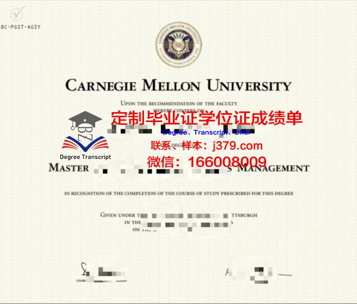 卡梅隆大学博士学位证的学术之路