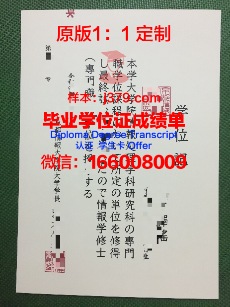 情报安全大学院大学毕业证书图片模板(图书情报毕业证书)
