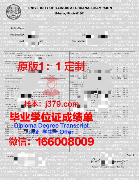 香槟分校学位成绩单定制:警惕学术不端行为