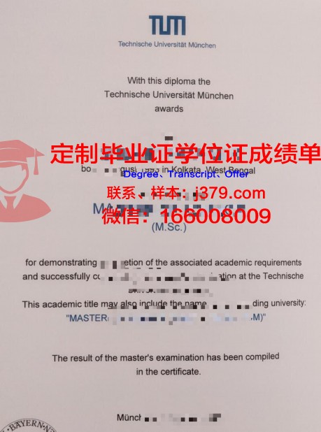 慕尼黑应用技术大学硕士毕业证:一张通往未来的通行证