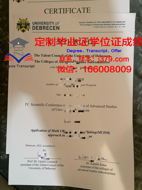 德布勒森大学的毕业证都能做(德布勒森大学本科申请)