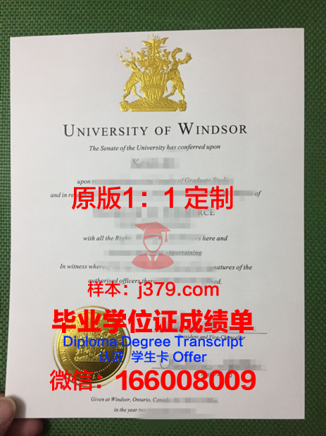 温莎大学毕业证(温莎大学贴吧)