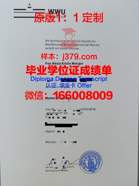 德国明斯特应用技术大学毕业证(德国明斯特大学研究生申请条件)