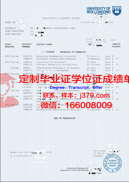 澳大利亚航空学院证书成绩单(澳大利亚航空管理局)