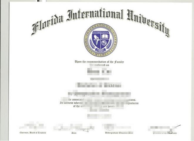 佛罗里达国际大学毕业书样本(佛罗里达国际大学回国就业)